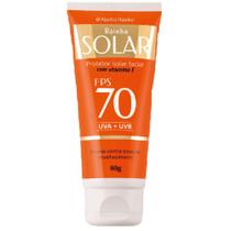 Protetor Solar Facial Com Vitamina E FPS 70 Rainha Solar Abelha Rainha 60g