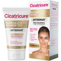 Protetor Solar Facial Creme FPS 50 Cicatricure Matte 40g