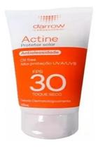 Protetor solar facial darrow actine antioleosidade sem cor fps 30 com 120g