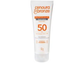 Protetor Solar Facial Diário Cenoura & Bronze - FPS 50 50g