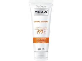 Protetor Solar Facial e Corporal Minesol FPS 99 - Corpo & Rosto 200ml