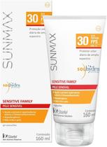 Protetor Solar Facial e Corporal Sunmax Sensitive Family FPS30 160ml