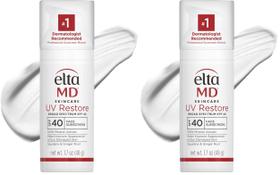 Protetor Solar Facial EltaMD UV Restore FPS 40 50ml Kit com 2 Protetor Solar Facial EltaMD UV Restore FPS 40 50ml Kit com 2
