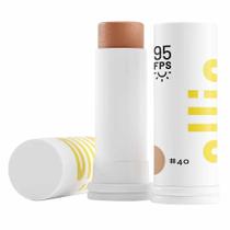 Protetor Solar Facial em Bastão Com Cor Ollie FPS 95