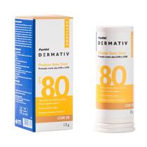 Protetor Solar Facial Em Bastão Stick Fps80 Panvel Dermativ Cor 20 13g