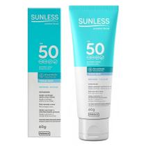 Protetor Solar Facial Em Gel 50 FPS 60g Sunless Farmax