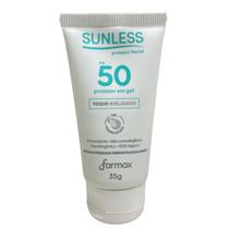 Protetor Solar Facial Em Gel Sunless FPS50 - Sunless Farmax