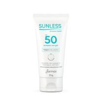 Protetor Solar Facial Em Gel Sunless Translúcido Fps50 35g