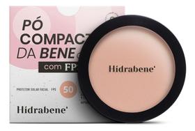 Protetor Solar Facial Em Pó Compacto Claro FPS 50 10g - Hidrabene Protetor Solar Facial Em Pó Compacto Claro FPS 50 10g - Hidrabene