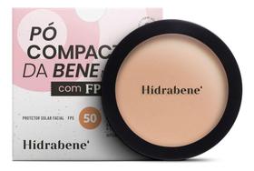 Protetor Solar Facial Em Pó Compacto Cor Médio FPS 50 10g - Hidrabene Protetor Solar Facial Em Pó Compacto Cor Médio FPS 50 10g - Hidrabene