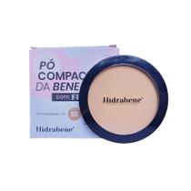 Protetor solar Facial em pó compacto FPS 50 Hidrabene Cor:2 - Médio Protetor solar Facial em pó compacto FPS 50 Hidrabene Cor:2 - Médio