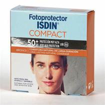 Protetor Solar Facial em Pó Compacto Isdin Fotoprotector FPS50 Cor Bronze 10g
