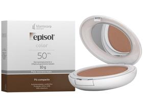 Protetor Solar Facial em Pó Mantecorp FPS 50 - Episol Color Pele Morena Mais 10g