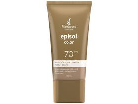 Protetor Solar Facial Episol Color FPS70 Tom 2 Claro 40mL