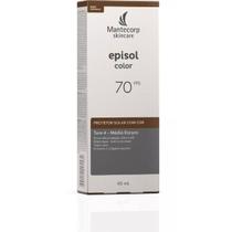 Protetor Solar Facial Episol Color Pele Morena Mais FPS 70 40g