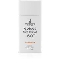 Protetor Solar Facial Episol Sec Acqua Sem Cor FPS 60 - 40ml