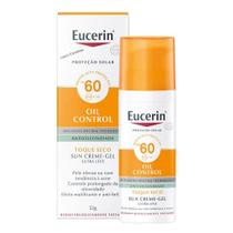 Protetor Solar Facial Eucerin - Sun Gel-Creme Oil Control FPS 60