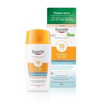 Protetor Solar Facial Eucerin Sun Hydro Fluid FPS70 Cor Clara 50ml