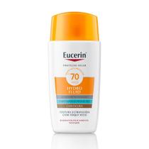 Protetor Solar Facial Eucerin Sun Hydro Fluid Tom Escuro FPS 70 50ml