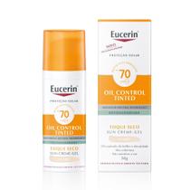Protetor Solar Facial Eucerin Sun Oil Control Tinted FPS 70 Cor Clara 50g Protetor Solar Facial Eucerin Sun Oil Control Tinted FPS 70 Cor Clara 50g