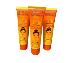 Protetor Solar Facial Fps 30 com Vitamina E Matto Verde 3 Unidades 50g cada