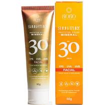 Protetor Solar Facial FPS 30 Natural Mineral Sunnature BioBio - Fórmula Leve e Vegana