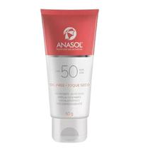 Protetor Solar Facial Fps 50 Toque Seco 60 G - Anasol