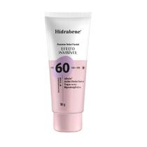 Protetor Solar Facial FPS 60 Efeito Invisível 50g - Hidrabene