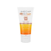 Protetor Solar Facial FPS 60 Imecap Actsun Pele mista 50g