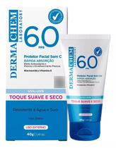 Protetor Solar Facial Fps 60 Proteção Uva Uvb Dermachem 40g