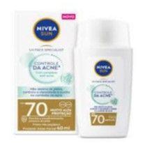 Protetor Solar Facial FPS 70 Controle Da Acne 40ml Nivea