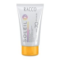 Protetor solar facial fps 70 soleil racco