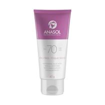 Protetor Solar Facial Fps 70 Toque Seco 60g - Anasol Protetor Solar Facial Fps 70 Toque Seco 60g - Anasol
