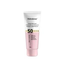 Protetor Solar Facial FPS50 Hidrabene UVA + UVB Toque Seco 50g Protetor Solar Facial FPS50 Hidrabene UVA + UVB Toque Seco 50g