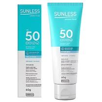 Protetor Solar Facial Fps50 Sunless 60g Toque Seco Sem Cor Protetor Solar Facial Fps50 Sunless 60g Toque Seco Sem Cor