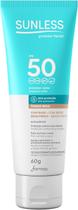 Protetor Solar Facial FPS50 Sunless Bege Médio 60g