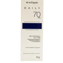 Protetor Solar Facial FPS70 Ampla Proteção UV UVB RedApple 60g