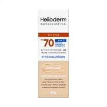 Protetor Solar Facial FPS70 Cor Bege Claro 50g Helioderm Protetor Solar Facial FPS70 Cor Bege Claro 50g Helioderm