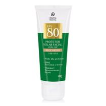 Protetor solar facial fps80 cor bege médio com 40g - ABELHA RAINHA
