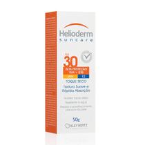 Protetor Solar Facial Helioderm Suncare FPS 30 Toque Seco 50g