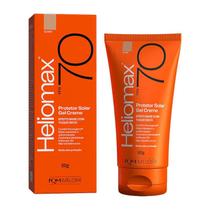 Protetor Solar Facial Heliomax FPS70 Cor Claro Gel Creme 50g