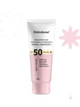 Protetor solar Facial Hidrabene FPS50 - UVA/UVB - textura ultraleve - toque seco 50g Protetor solar Facial Hidrabene FPS50 - UVA/UVB - textura ultraleve - toque seco 50g