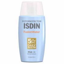 Protetor Solar Facial Isdin - Foto Fusion Water 5 Stars FPS60