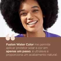Protetor Solar Facial Isdin FotoProtector Fusion Water FPS50 Cor Escura 50ml