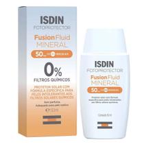 Protetor Solar Facial Isdin - Fusion Fluid Mineral FPS 50