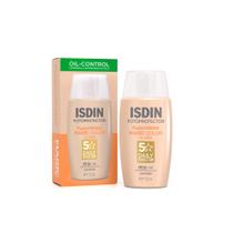 Protetor Solar Facial Isdin Fusion Water 5 Stars Color FPS 50 Cor Clara 50ml