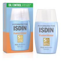 Protetor Solar Facial Isdin Fusion Water 5 Stars FPS 60 Sem Cor 30ml