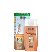 Protetor Solar Facial Isdin Fusion Water Color FPS50 Cor Escura - 50ml