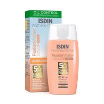 Protetor Solar Facial Isdin Fusion Water FPS50 Média 50ml Protetor Solar Facial Isdin Fusion Water FPS50 Média 50ml