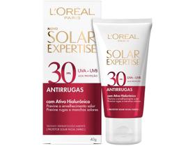 Protetor Solar Facial L'Oréal Paris Solar Expertise Antirrugas FPS30